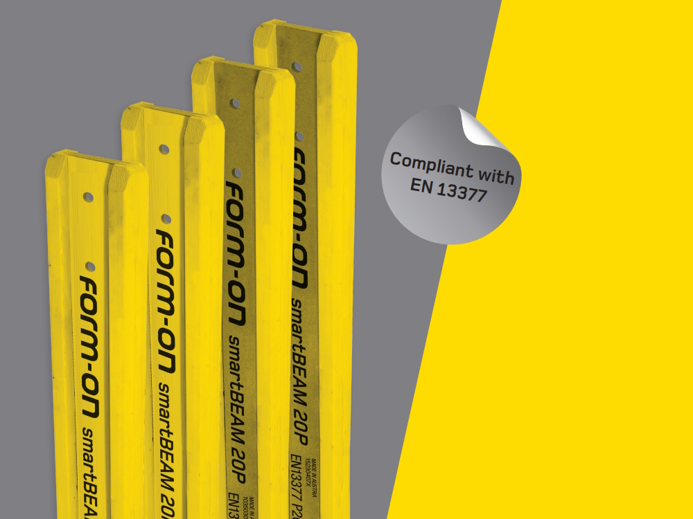 Grinda galbena pentru cofrare H20